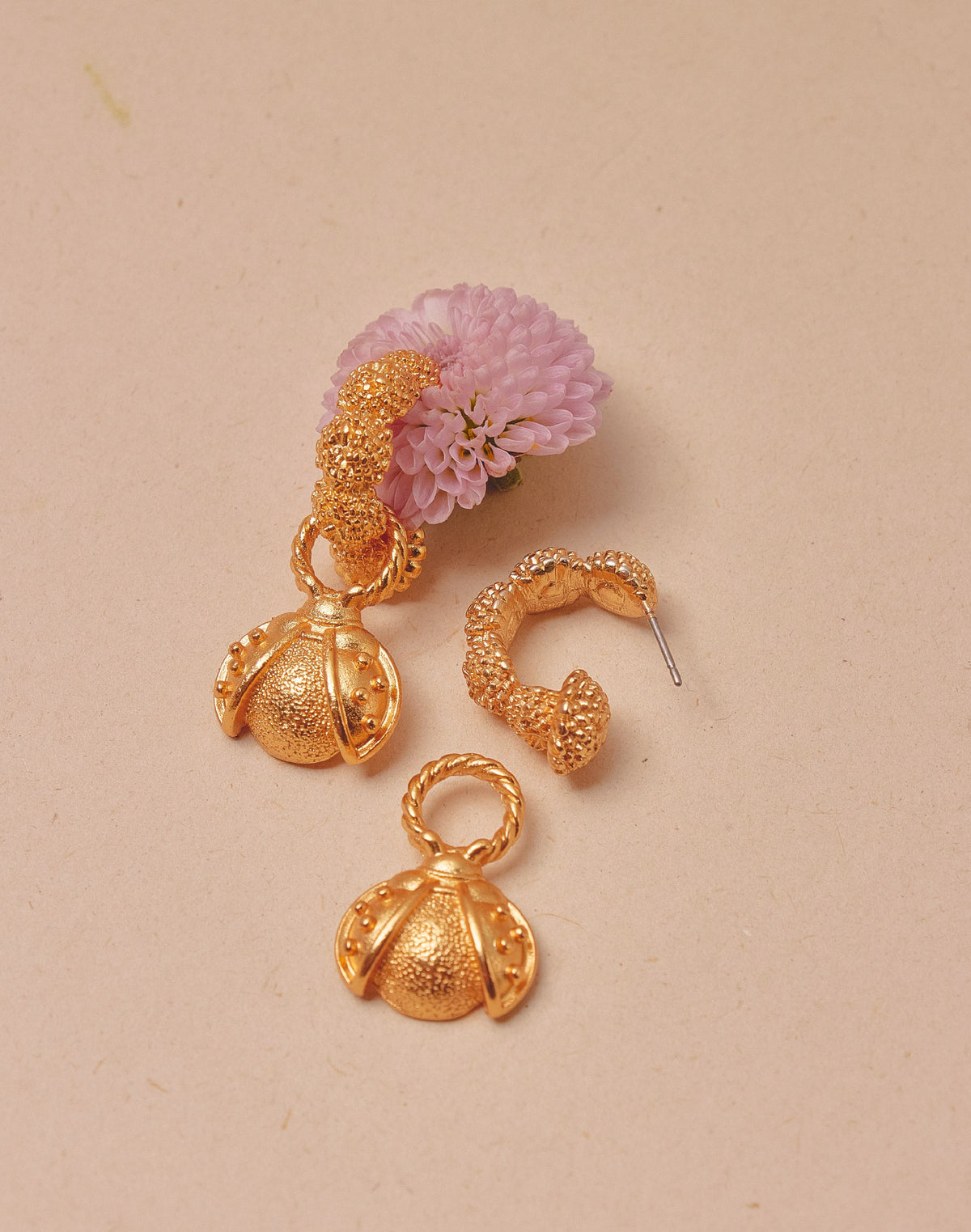 3-Piece Secret Garden Earring Set