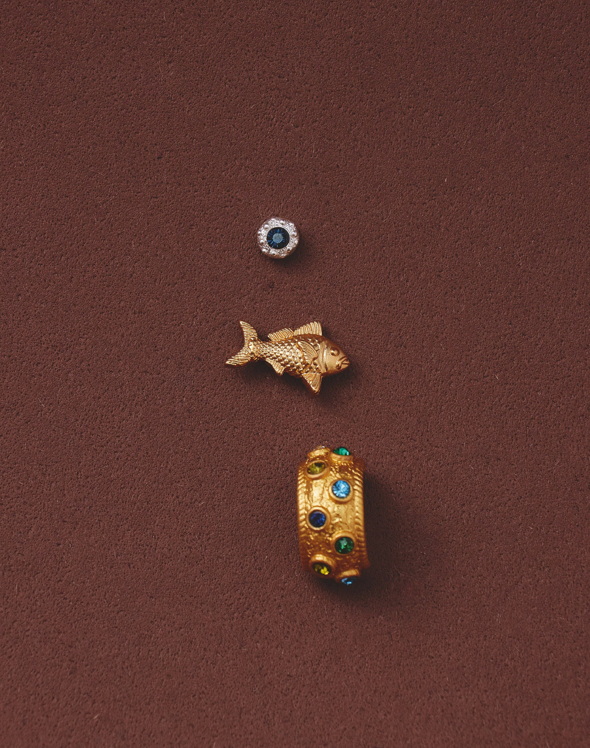 Set de 3 Aretes Raíces