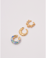 Mermaid 3-Piece Earcuff Set