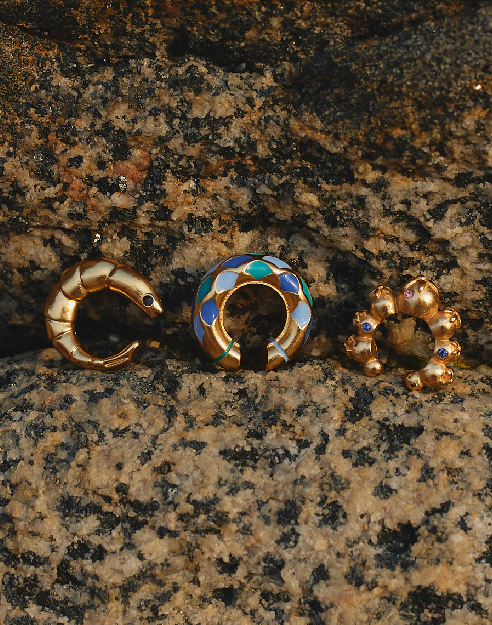 Mermaid 3-Piece Earcuff Set