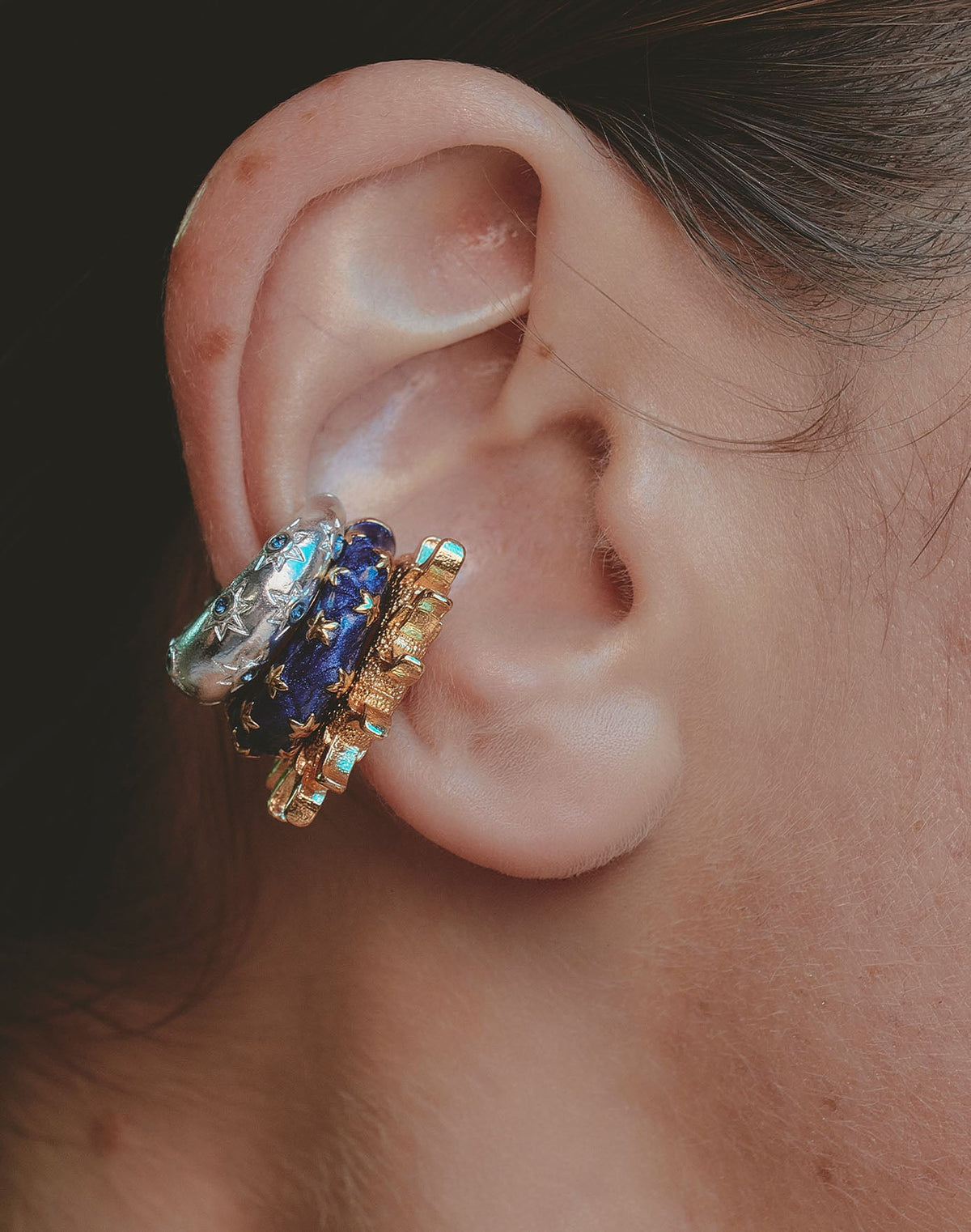 Milky Way 3-Piece Ear Cuff Set