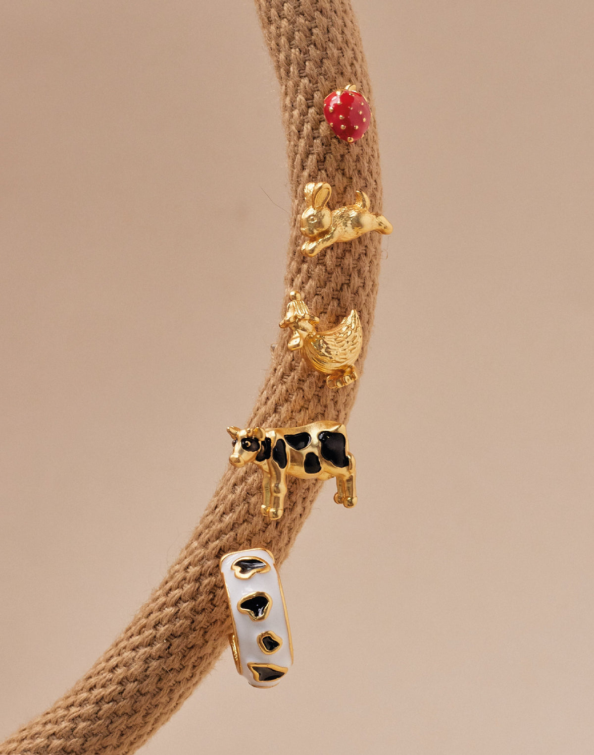 Set de 5 Aretes Farm