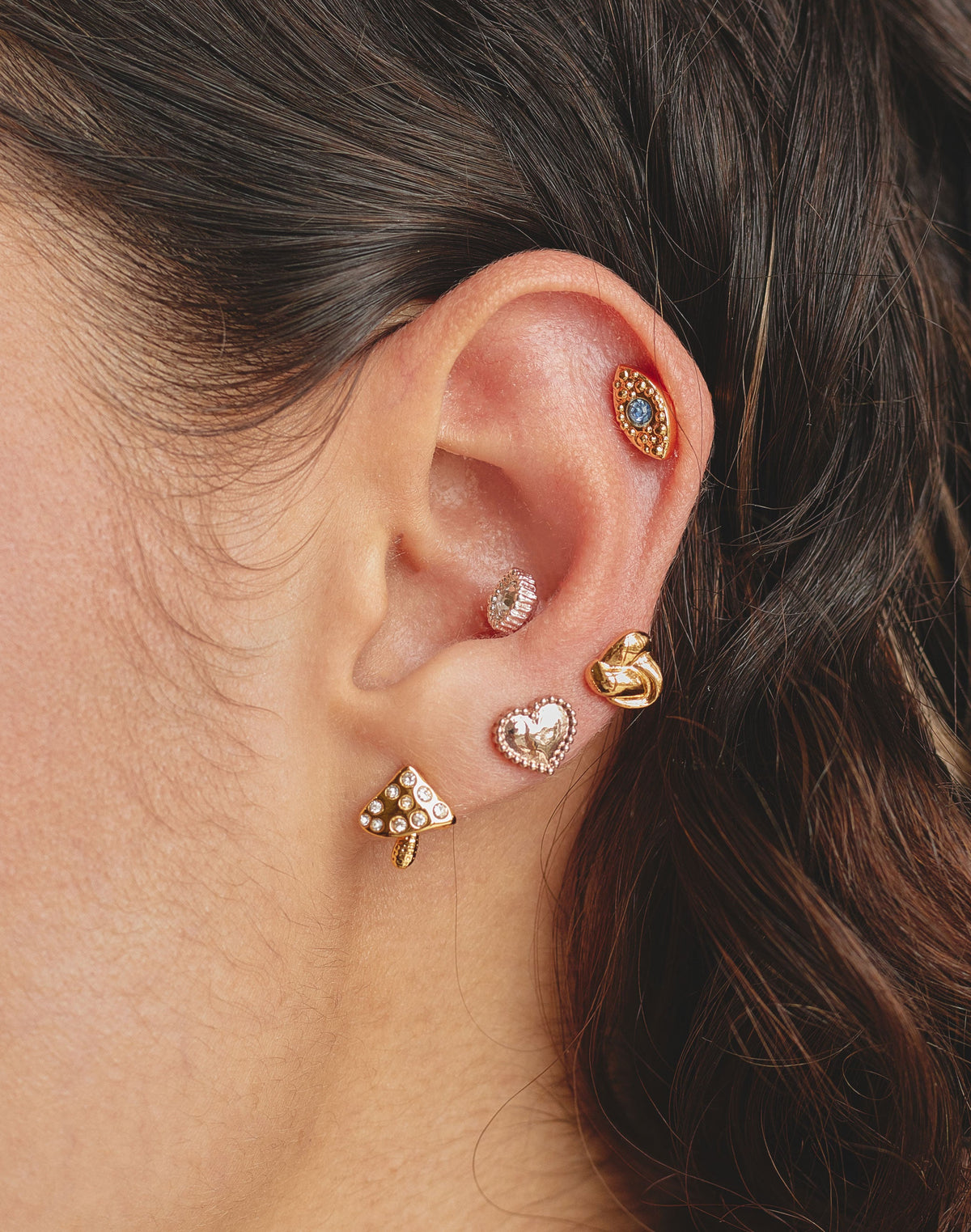 Malaga 5-Piece Earring Set