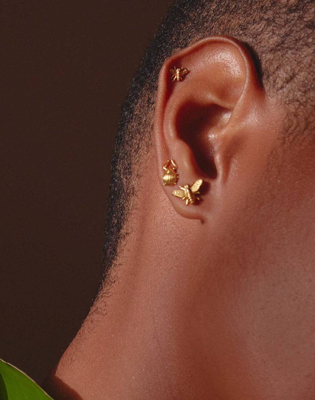 Mini Insects 5-Piece Earring Set