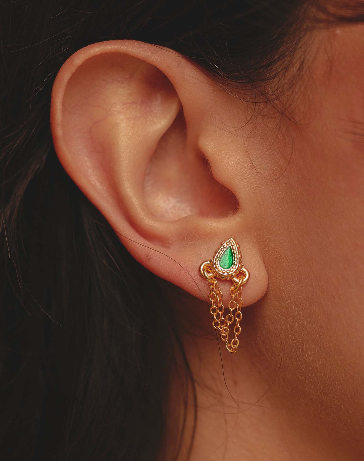 Set de 5 Aretes Templo Interior