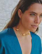 Seashell Choker & Earrings Set