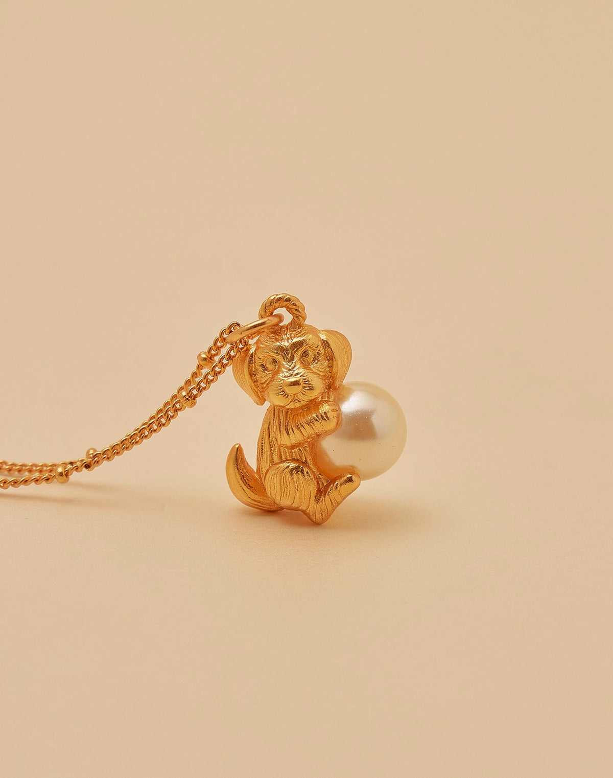 Set de Collar + Aretes Cachorro