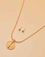 Set de Collar + Aretes Siete Chakras