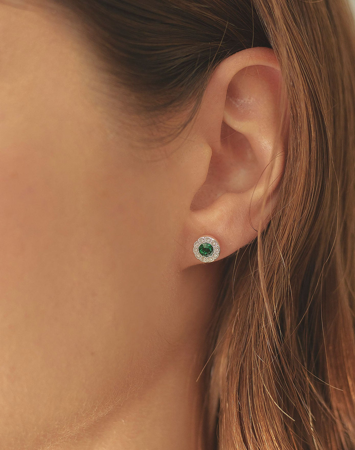 Set de Collar + Aretes Emerald