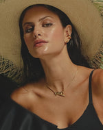 Jaguar Stud Earrings & Necklace Set