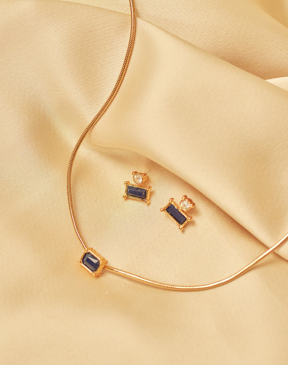 Montana Stud Earring & Necklace Set