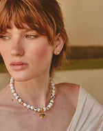 Cow Necklace and Earrings Set