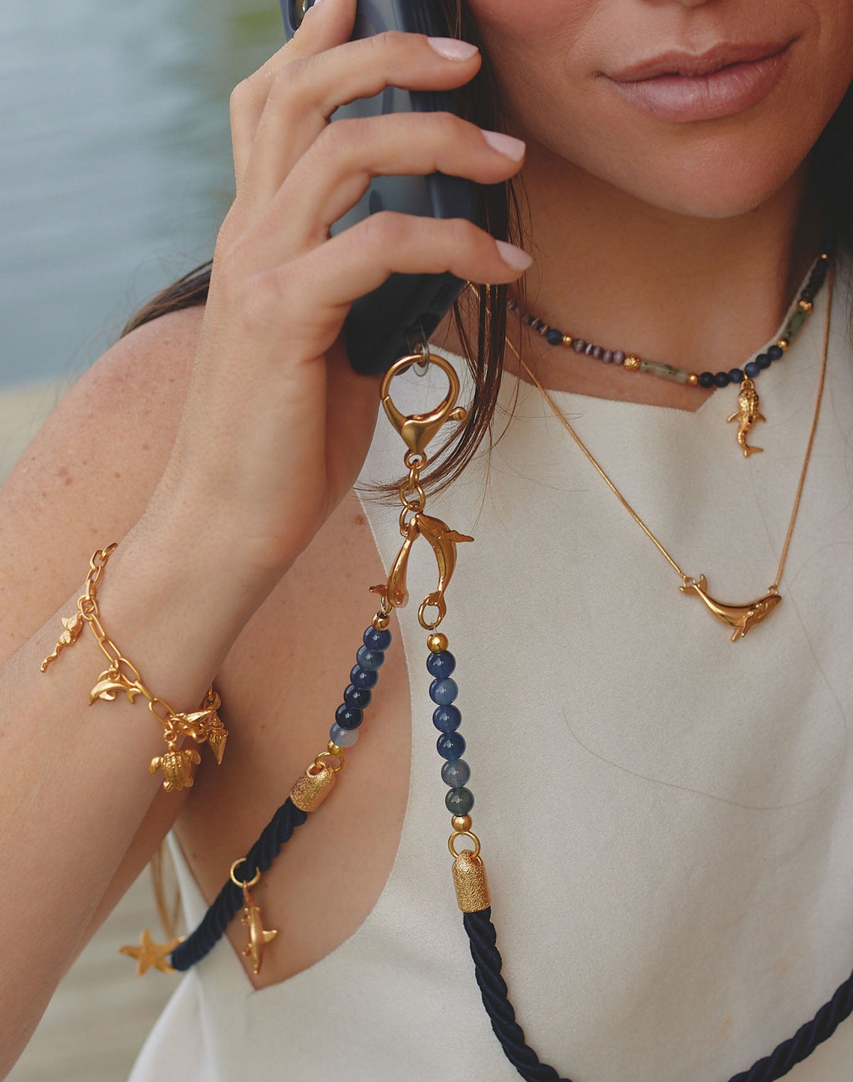Ocean Phone Strap