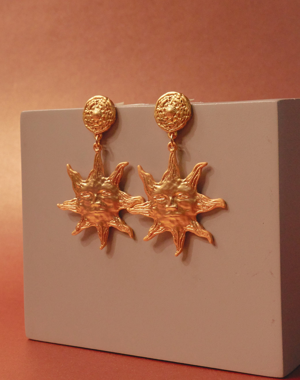 Pendientes Sol de Oro